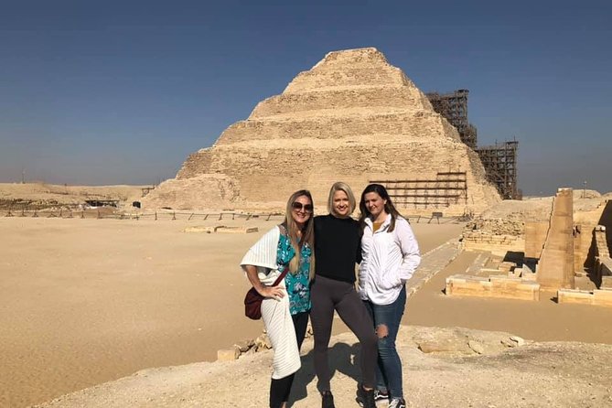 Day Tour To Giza Pyramids, Great Sphinx, Saqqara Pyramids & Memphis Capital