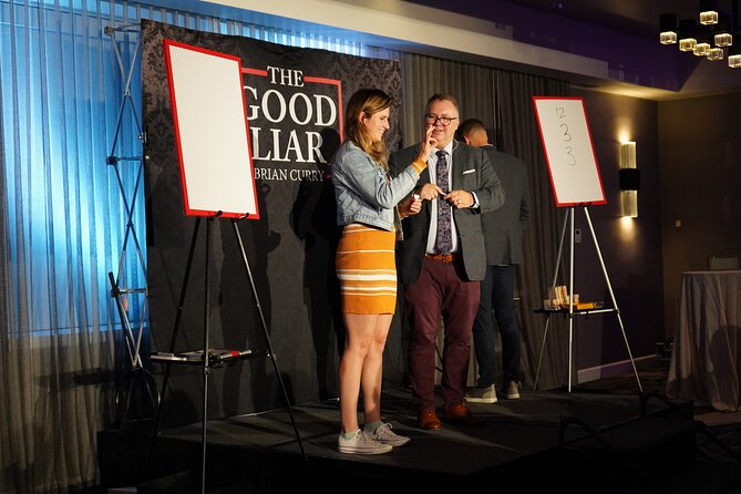 DCs Must See Mentalism Show: Brian Curry The Good Liar at The W - Overview of the Show