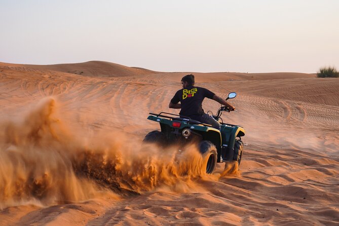 Desert Safari, Open Desert Quad Bike Experience With BBQ Dinner