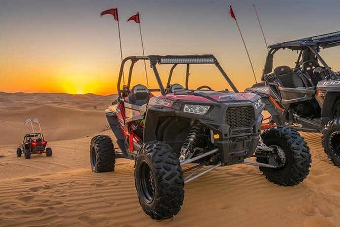 Desert Safari With Camel Ride, BBQ Dinner, Sand Board & Live Show