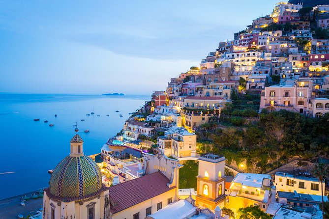 Drink at Sunset Over Positano