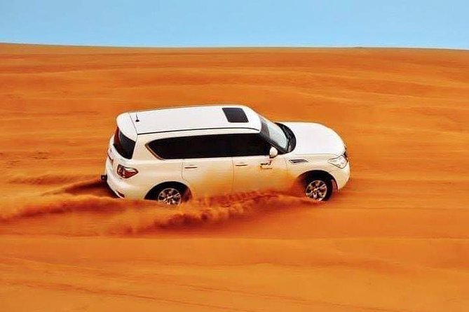 Dubai Desert Afternoon Safari With Camel Ride, BBQ Dinner, and Belly Dancing