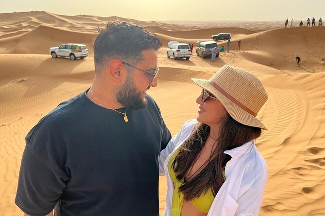 Dubai Desert Safari With Quad Bike, Camel Ride, Dinner and Show
