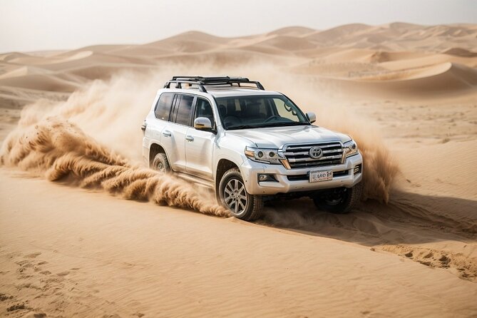 Dubai Desert Safari With Quad Bike, Sand Boarding & BBQ Dinner