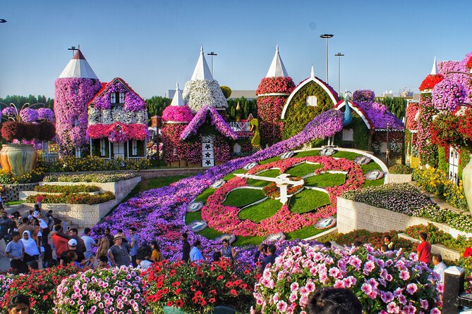Dubai Miracle Garden Admission Ticket With Hotel Transfer - Admission Details and Inclusions
