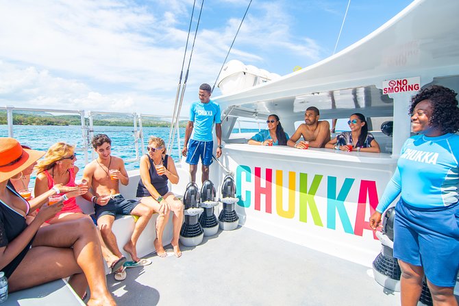 Dunns River Climb and Catamaran Cruise From Ocho Rios