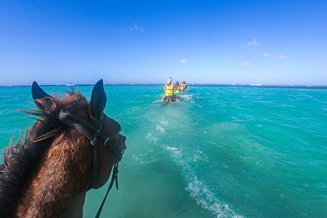Dunns River Falls Climb, ATV, Horseback Ride & Swim, and Ziplines