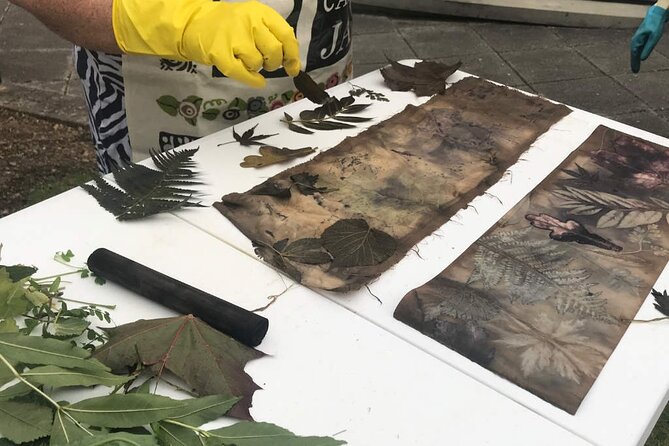 Eco-Printing on Paper Natural Dye Taster Workshop