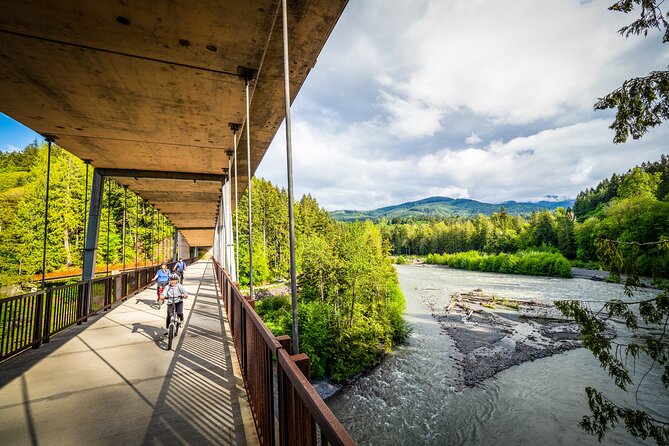 Electric Bike Ride on the Olympic Discovery Trail
