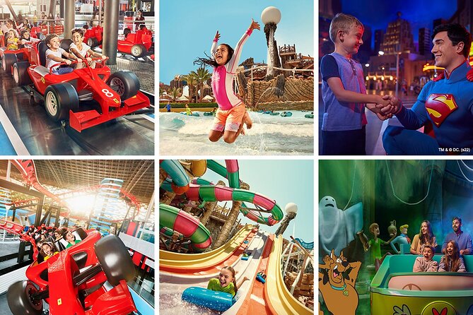 Ferrari World Abu Dhabi Admission Tickets (optional)