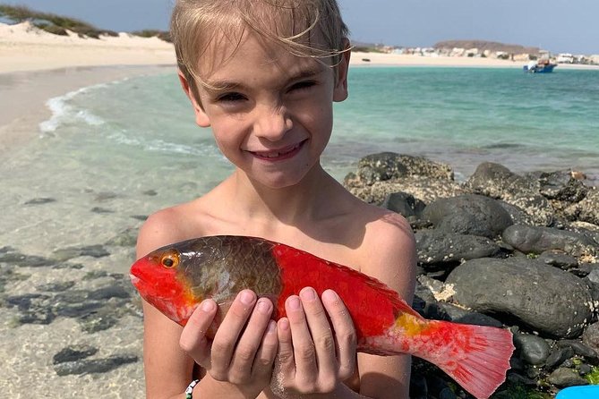 Fishing Snorkeling and Barbecue