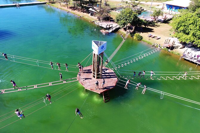 Floating in the Nascente Azul