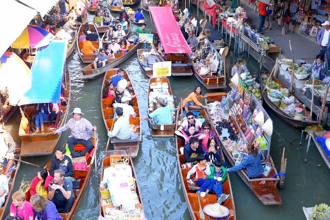 Floating Market Tour Including Paddle Boat Ride