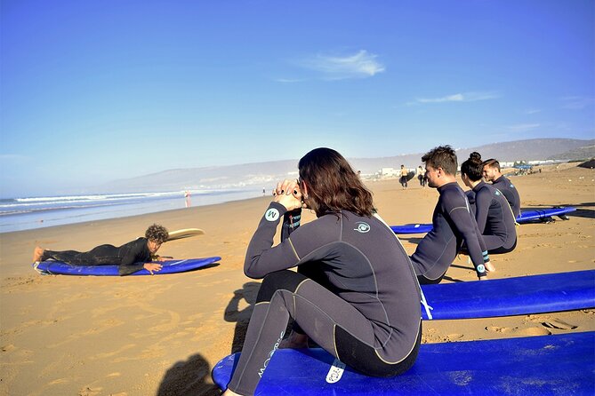 From Agadir: Taghazout Day Surf Lesson With Lunch and Transfer - Overview of the Surf Lesson