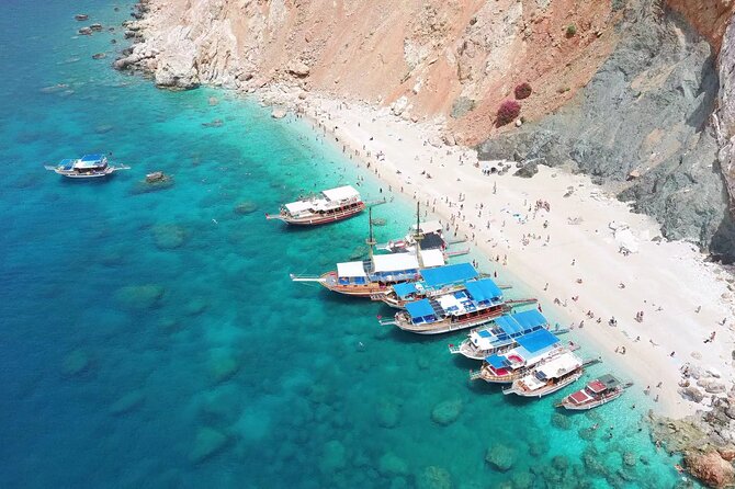 From Antalya Suluda Island Small Group Boat Trip With Lunch