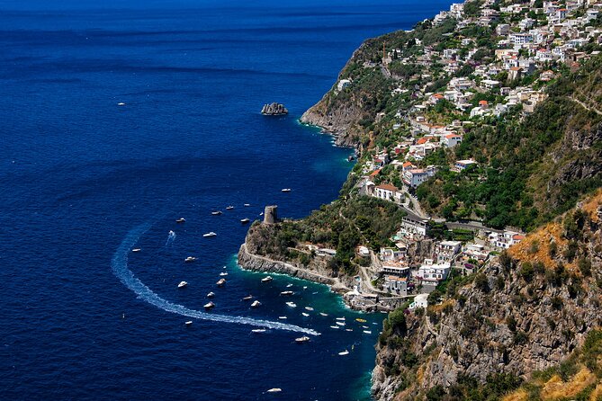 From Positano or Praiano: Private Amalfi Coast Speed Tour