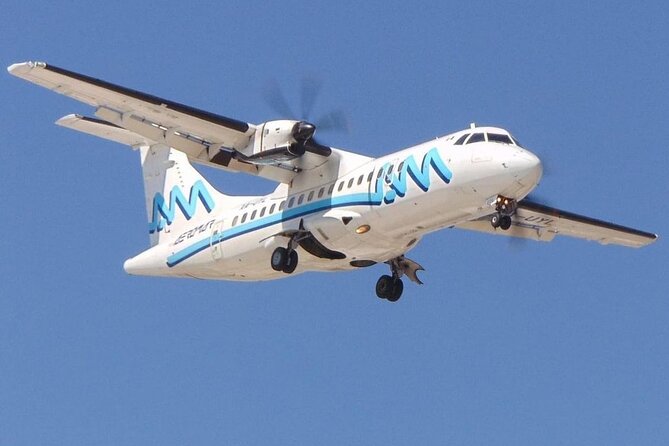 Full Transportation From Flores to Antigua With Flight Ticket and Shuttle