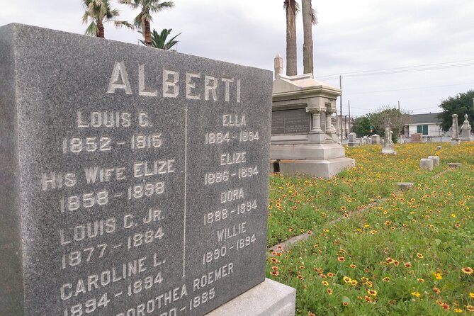 Galveston Cemetery Tour With Ghost Hunting Equipment