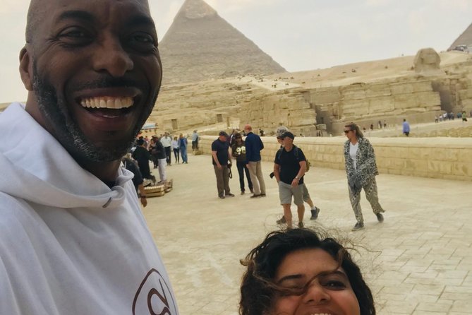 Giza Pyramids and Saqqara Step Pyramid