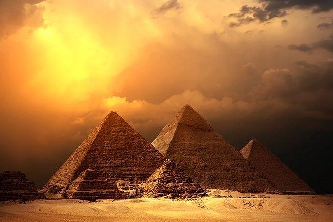 Giza Pyramids and the Grand Museum From Cairo Hotels&Airport