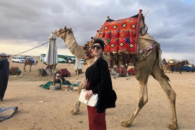 Giza Pyramids Sphinx Camel Ride Lunch With Camera Photographer - Overview of the Tour
