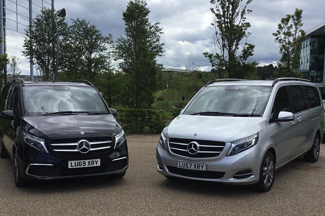 Glasgow Airport to City Mercedes Minivan