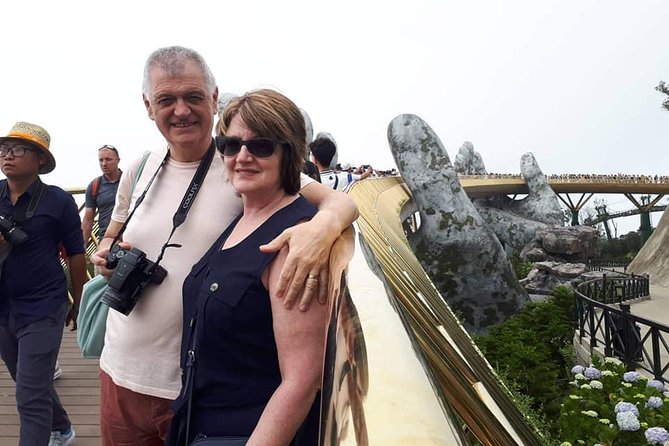 GOLDEN BRIDGE & BA NA HILL via CABLE CAR From DA NANG or HOI an (Private Tour)