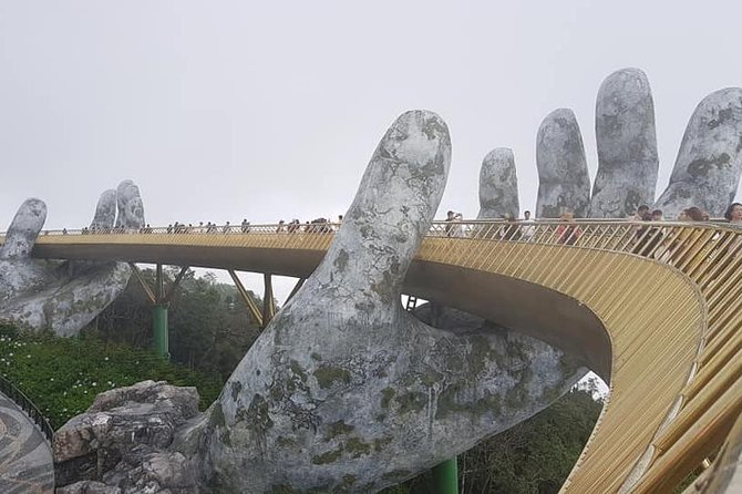 GOLDEN BRIDGE BA NA HILLS & MARBLE MOUNTAIN -Private Guided Tour