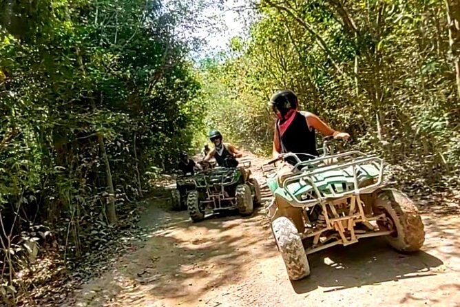 Half-Day Cenote Adventure With Ziplining, ATV & Snack - Activities Included