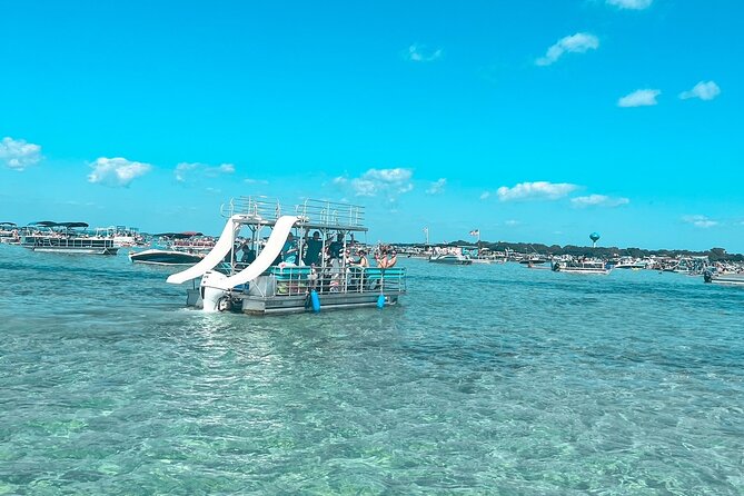 Half Day Double Decker Pontoon Boat Rental- Fort Walton Beach