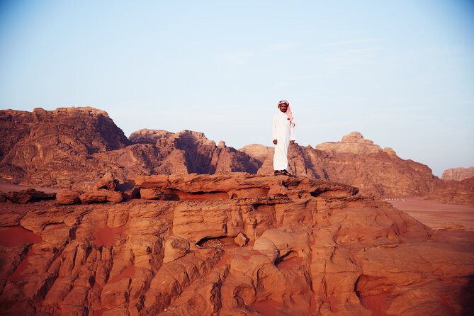 Half-Day Jeep Safari Wadi Rum Highlights! W/ Professional Bedouin Guide