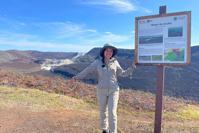 Half-Day Private Tour in Sierra Negra Volcanos Sulfur Fumaroles