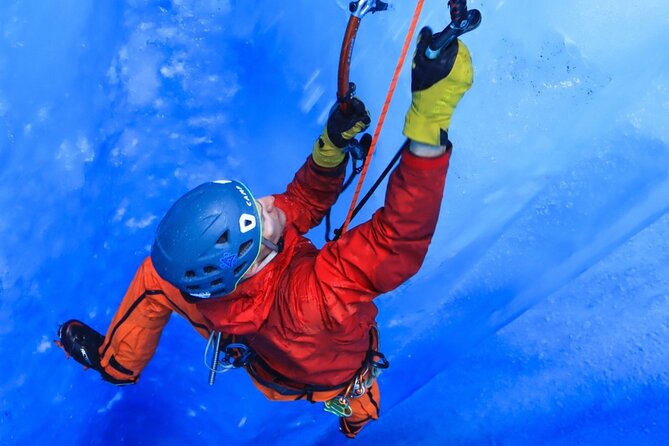 Heli Glacier Crevasse Ice Climbing- Summer