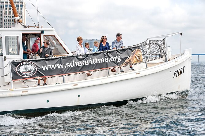 Historic Bay Cruise Aboard 1914 Pilot Boat With General Admission