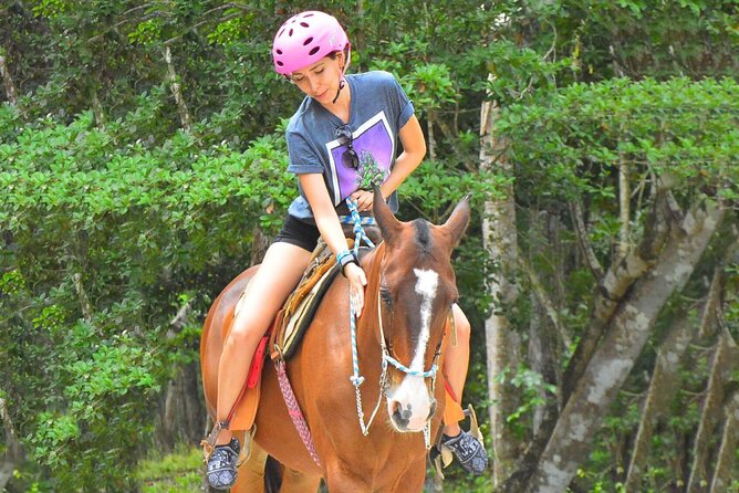 Horseback Riding in Cancun, Atv, Zip Lines, Cenote, Lunch, Drinks and Transfer
