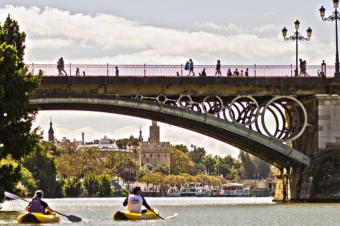 Kayak in the Guadalquivir