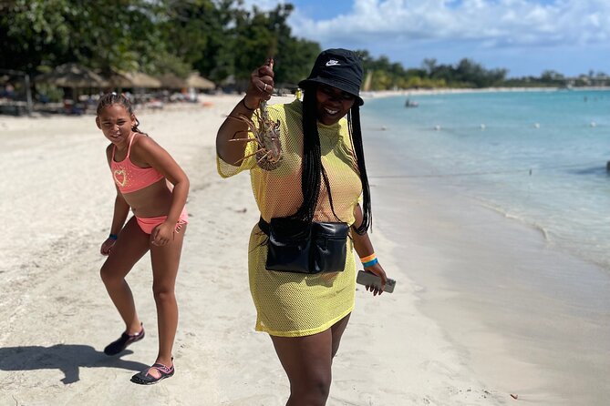 Lobster For Lunch On Private Beach In Negril