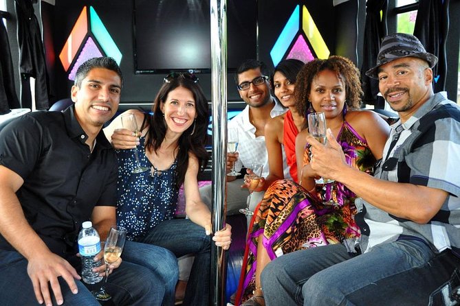 Luxury Party Bus Airport Arrival Transportation Review