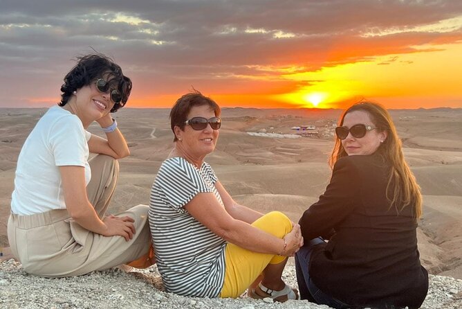 Marrakech: Sunset Dinner in Agafay Desert and Camel Ride