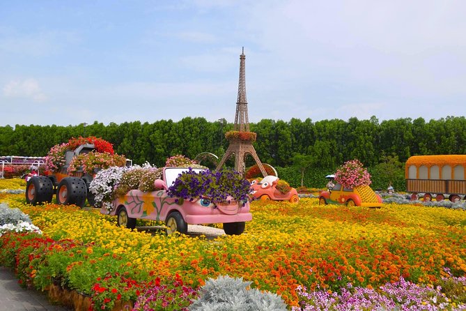 Miracle Garden Ticket Dubai With Shared Transfers