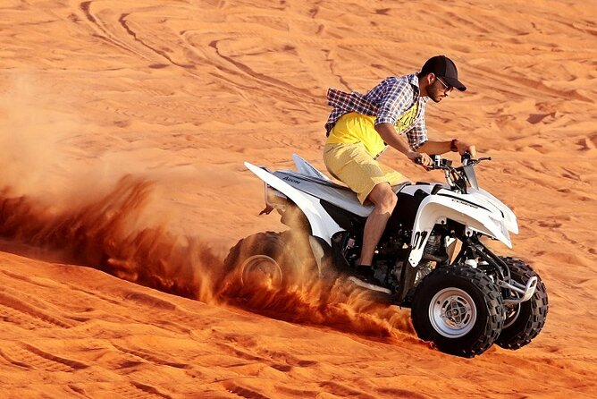 Morning Desert Safari With Camel Ride and Quad Bike