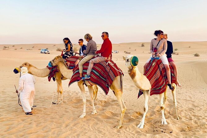 Morning Dune Bashing With Camel Trekking and Sand Boarding - Thrilling Dune Bashing Adventure