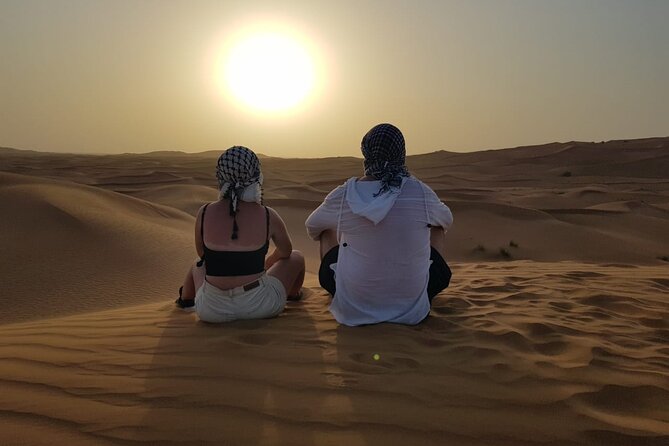 Morning Thrilling Dune Bashing , Send Boarding & Camel Ride