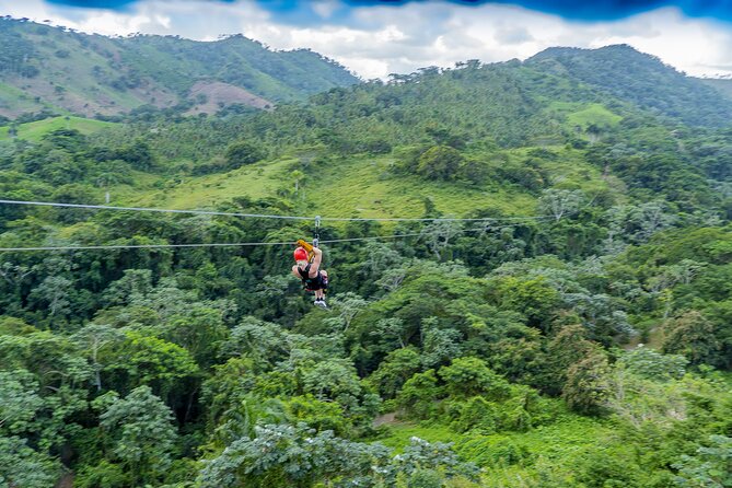 Mountain Zipline Half Day Adventure From Punta Cana