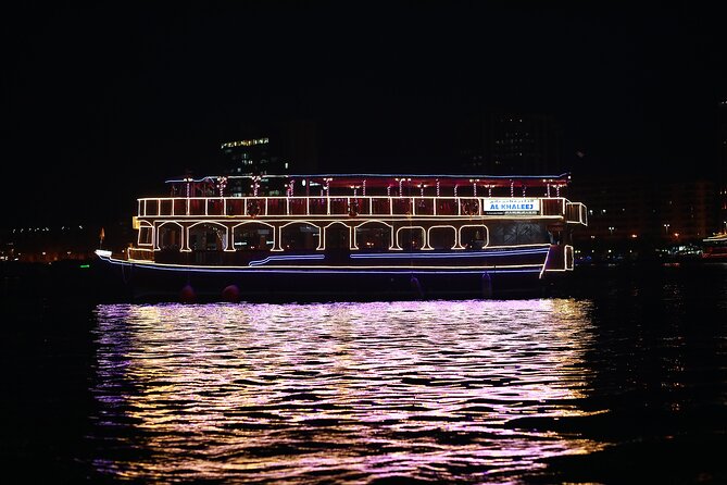 New Year Celebration in Arabian Gulf in Creek With Midnight Cake