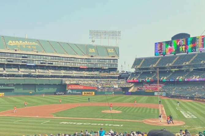 Oakland Athletics Baseball Game Ticket at RingCentral Coliseum