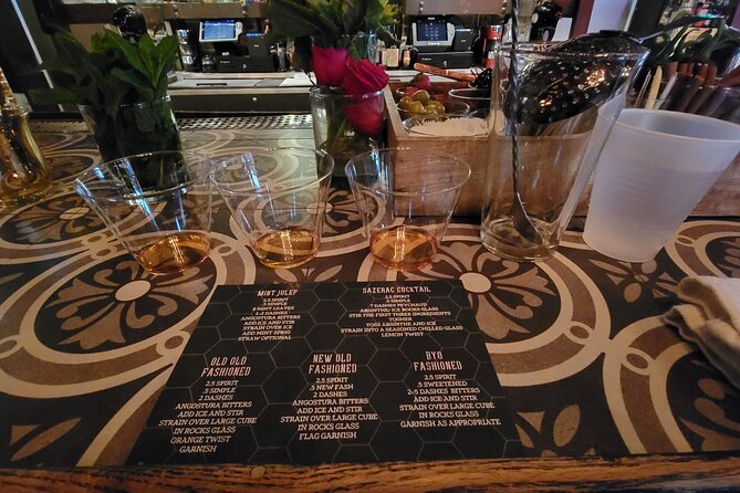 Old Fashioned Cocktail Class at General Horseplay in Key West