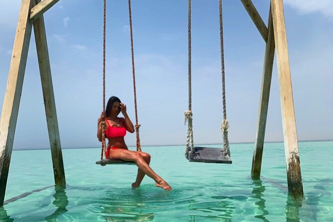 Orange Bay Island by Private Speedboat & Snorkeling & Water Sport – Hurghada