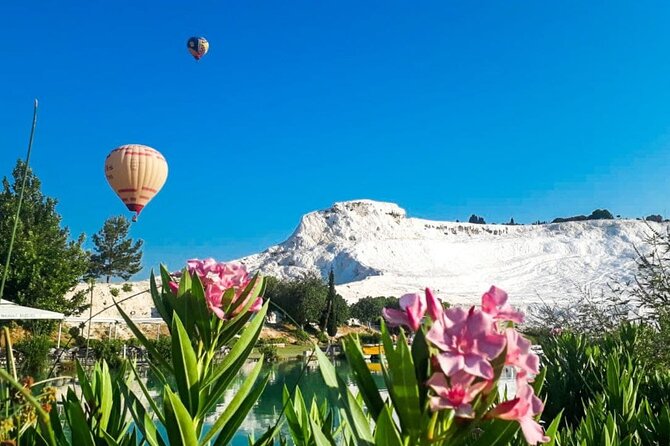 Pamukkale Hot Springs and Ancient City of Hierapolis With Lunch From Kusadasi
