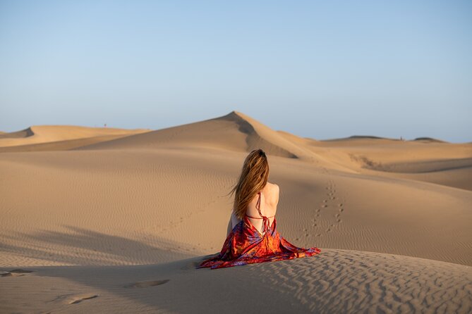 Photoshoot at Dunas Maspalomas in Desert Beach Ocean View - Overview of Photoshoot